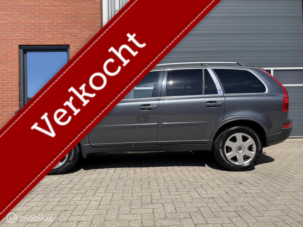 Volvo XC90 3.2 Executive 7-pers. - BTW auto - bruin leder, Auto's, Volvo, 238 pk, Gebruikt, 7 stoelen, Leder
