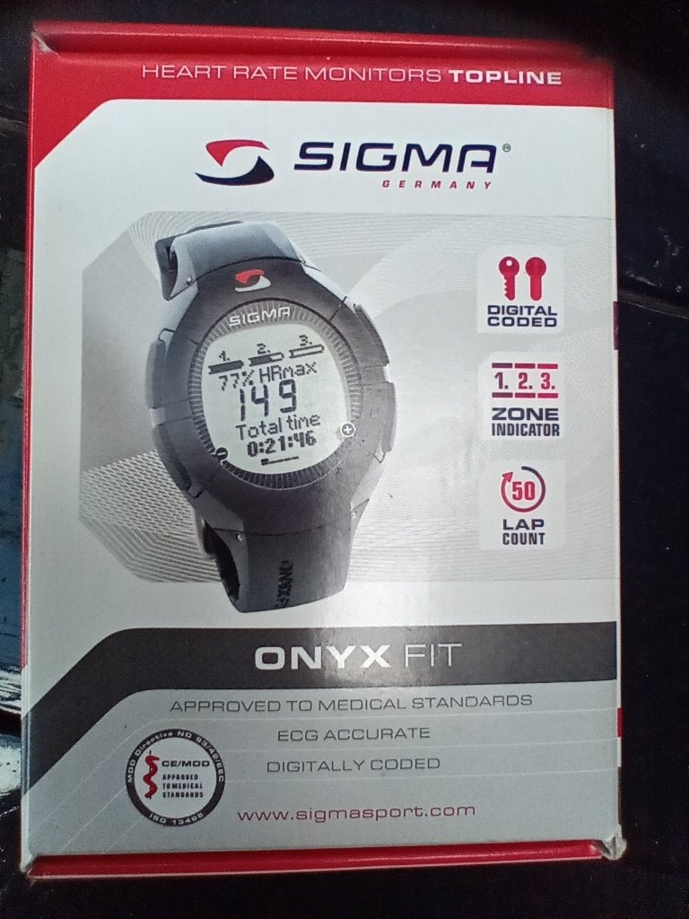 Sigma Sporthorloge, Sigma, Zwart, Nieuw, Ophalen of Verzenden