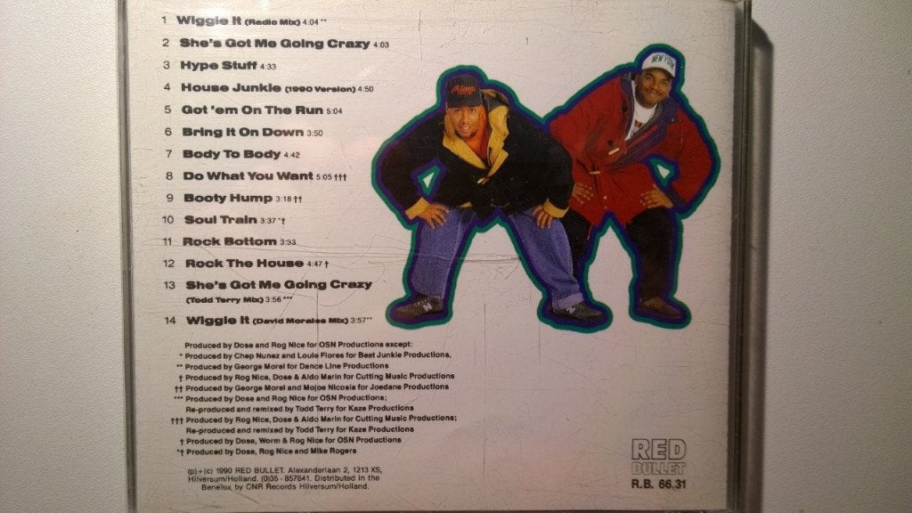 2 In A Room - Wiggle It, Cd's en Dvd's, Ophalen of Verzenden, Zo goed als nieuw, Dance, Album