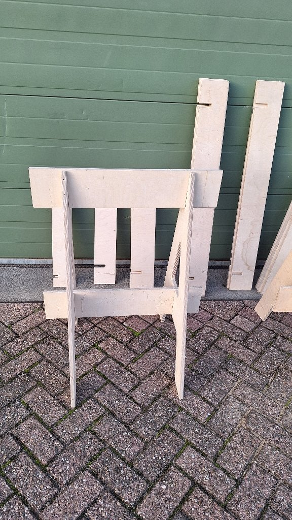 houten Schragen 70 / 120 cm breed 4 stuks, Ophalen, Gebruikt, 70 tot 120 cm, Industriepark 2a 9351PA Leek