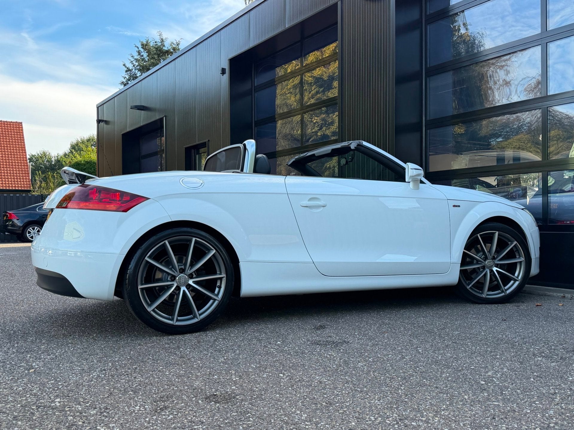 Audi TT Roadster 2.0 TFSI Sport S-Line Edition Xenon Leder S, Auto's, TT, Gebruikt, Zwart, 4 cilinders