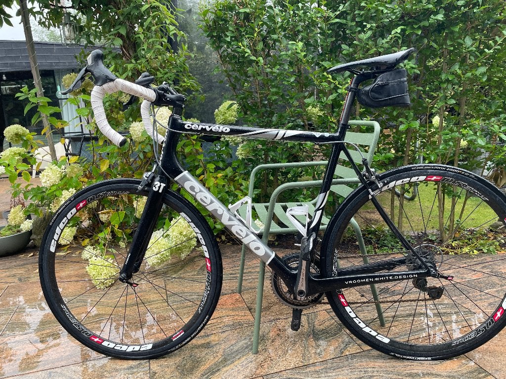 Cervélo racefiets full carbon (Ultra Ace afmontage), Gebruikt, 15 tot 20 versnellingen, 57 tot 61 cm, Ophalen