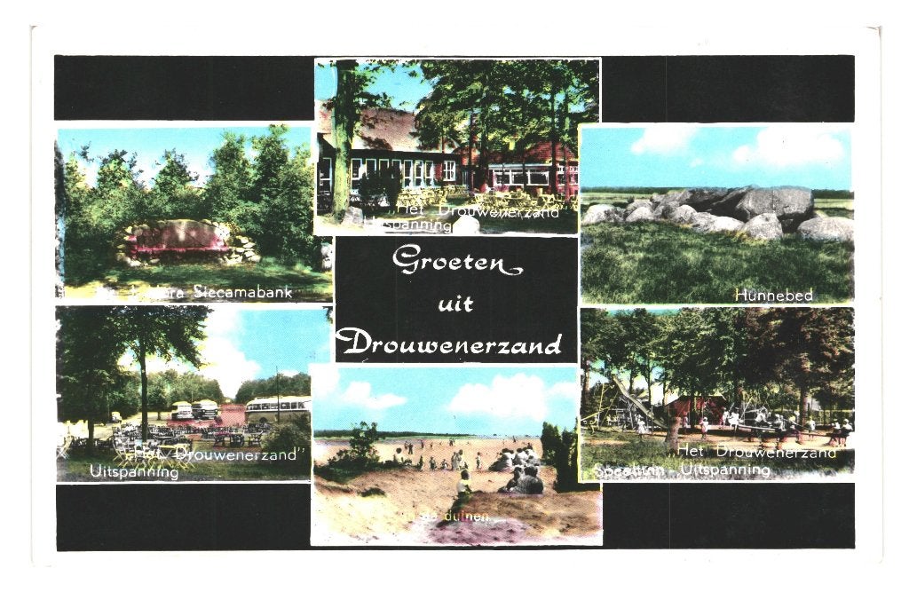 939939 Drouwen Dr 1964 Hunebed Restaurant Het Drouwenerzand