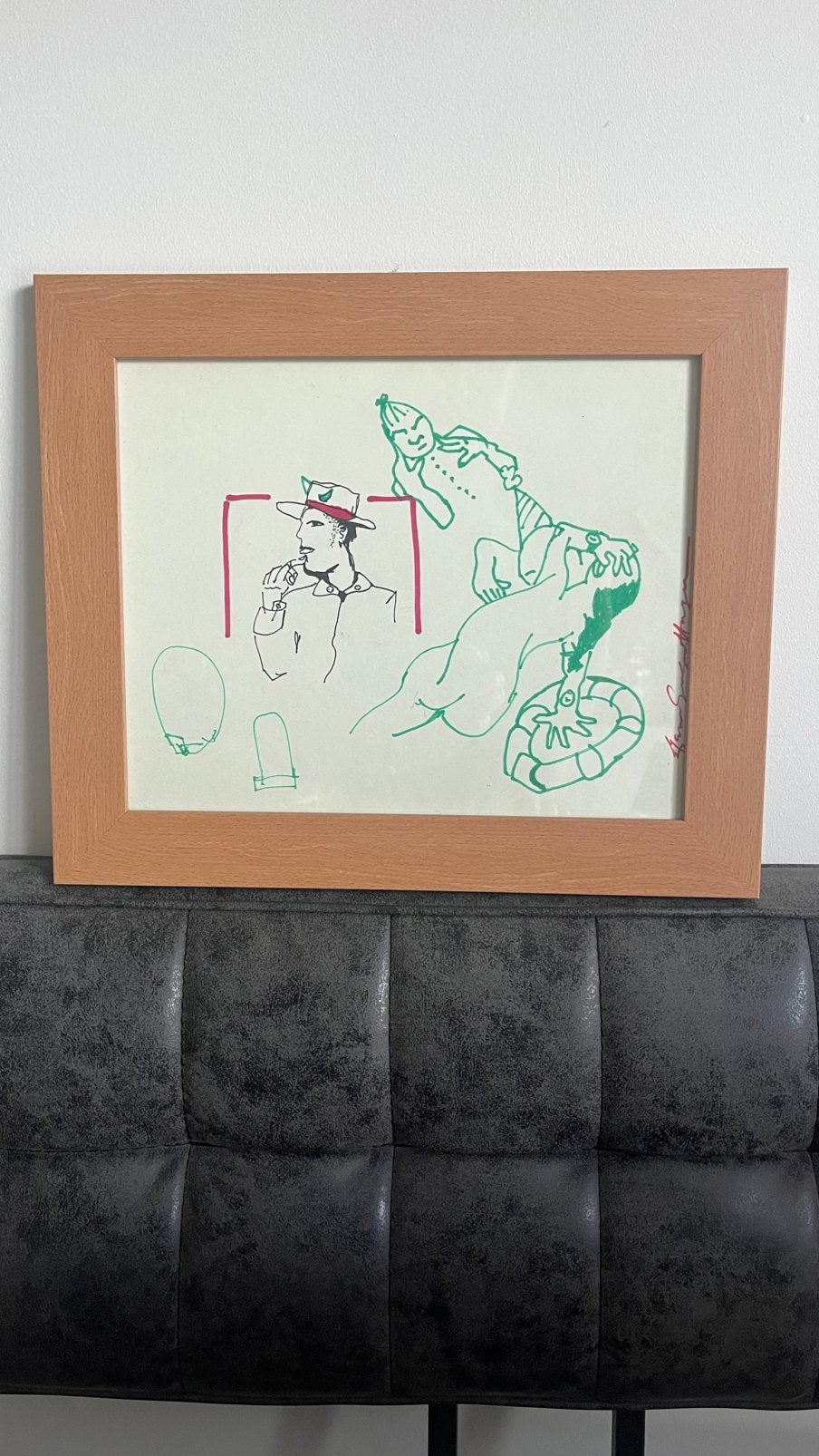 Tekening Espen Greger Hagen, Ophalen of Verzenden