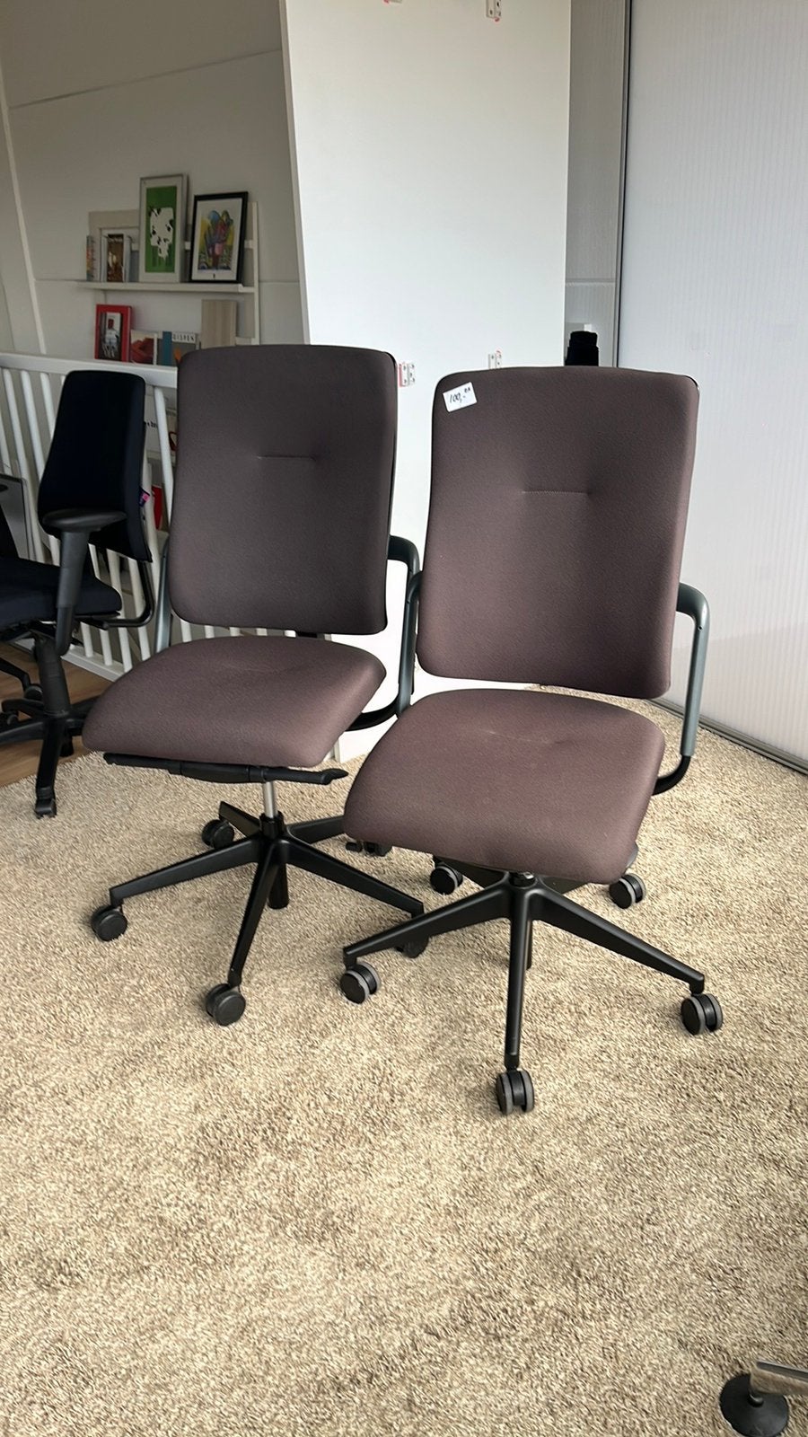 Grahl Xenium bureaustoelen, Huis en Inrichting, Bureaustoelen, Ophalen, Bruin, Grahl Xenium, Zo goed als nieuw