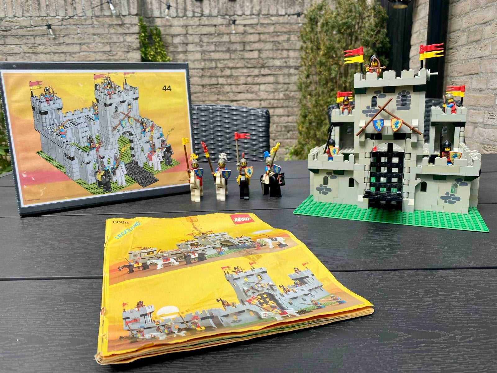 LEGO Kasteel 6080 - Koningskasteel met ridders en paarden, Ophalen of Verzenden, Gebruikt, Overige merken