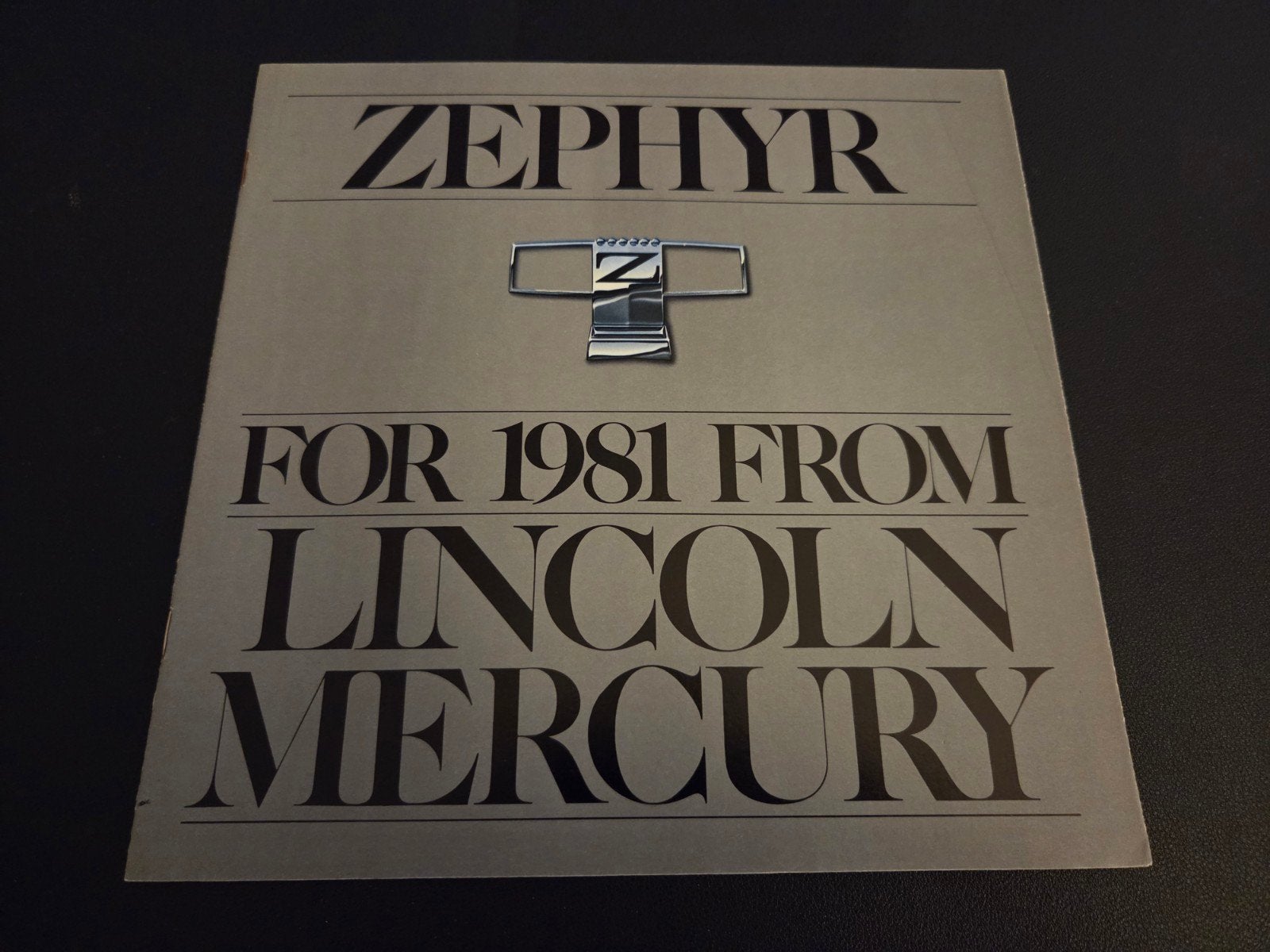 Brochure Mercury Zephyr 1981 USA, Ophalen of Verzenden, Zo goed als nieuw, Overige merken