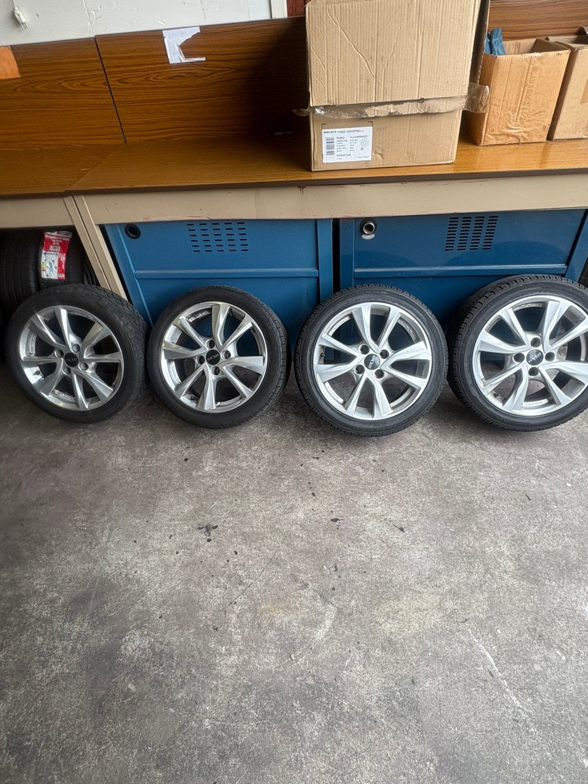 Redelijk nette lichtmetalen velgen 16 inch steek 5x100, Ophalen, Gebruikt, Velg(en), 16 inch