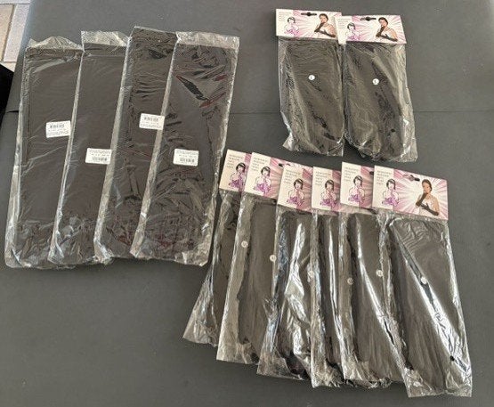 12 paar zwarte handschoenen samen, Ophalen of Verzenden, Nieuw