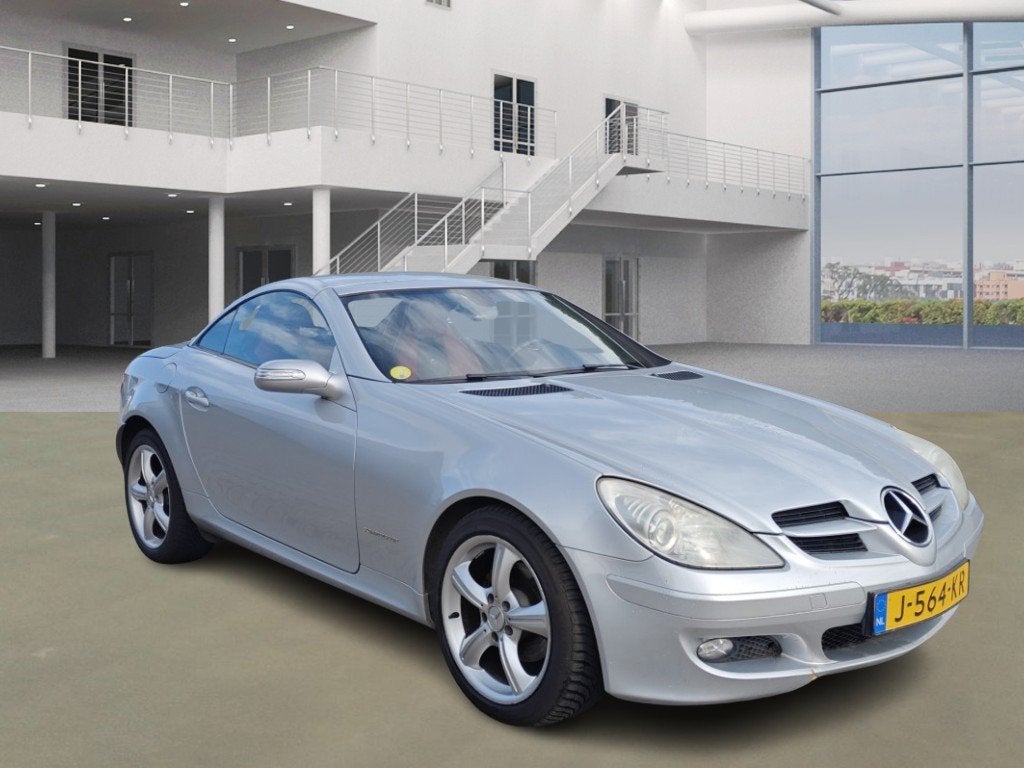 Mercedes-Benz SLK-klasse 200 K., Auto's, Mercedes-Benz, Automaat, Achterwielaandrijving, Gebruikt, 4 cilinders