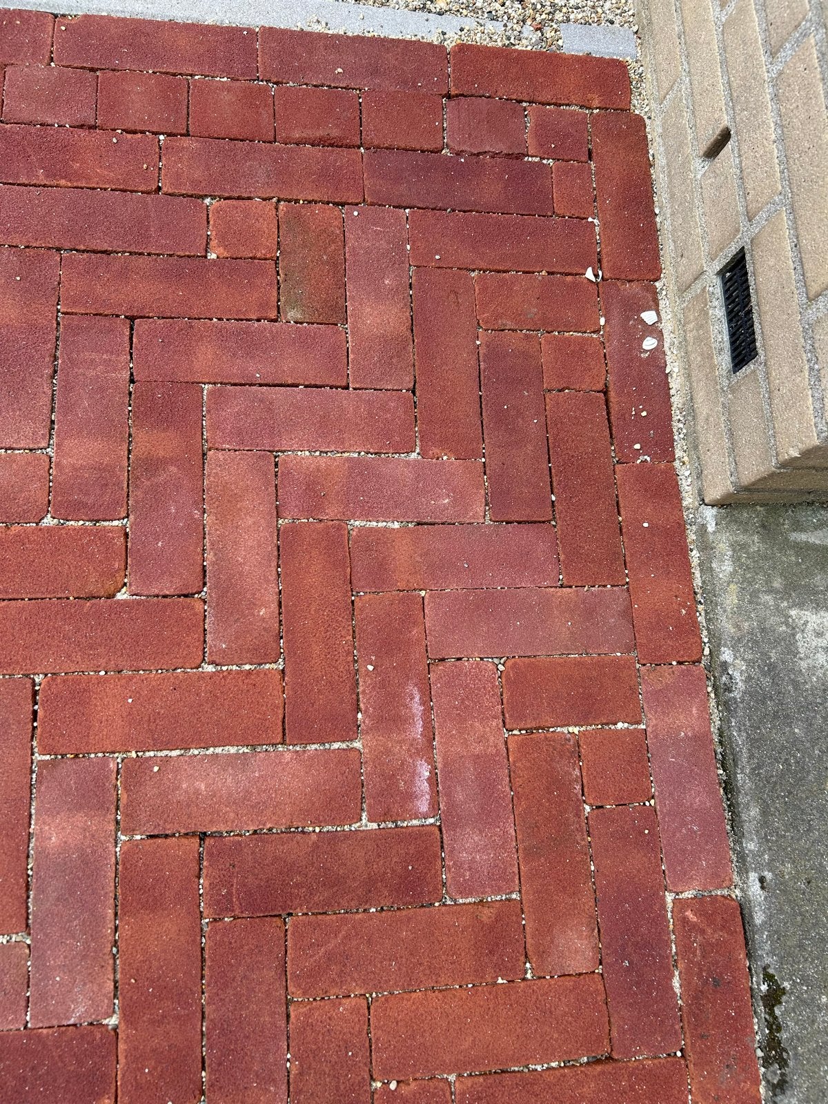 4 m² gebakken klinkers 6x20 cm, Tuin en Terras, Tegels en Klinkers, Gebruikt, Keramiek, Klinkers, Ophalen of Verzenden