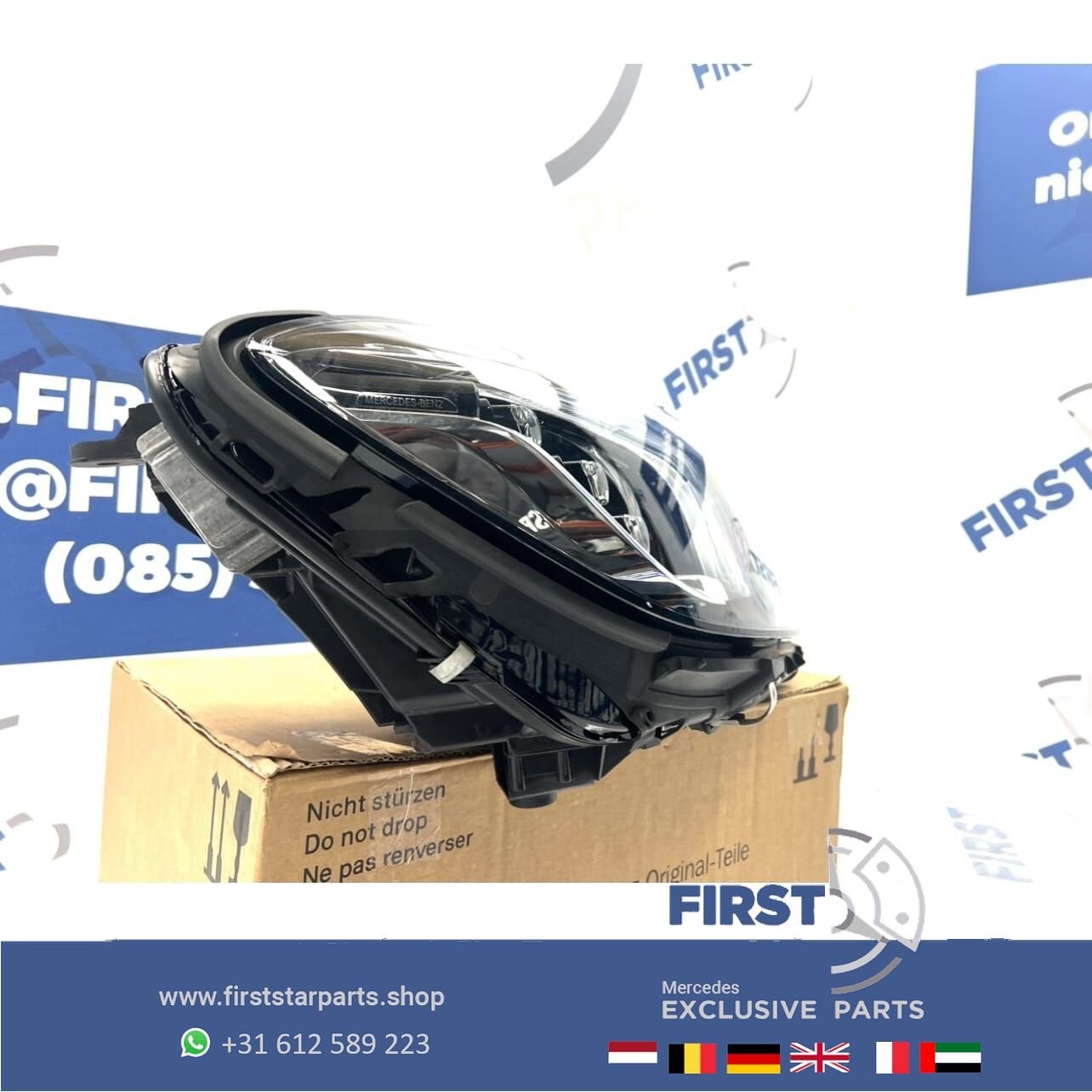 A2229062405 W222 FACELIFT KOPLAMP MULTIBEAM S KLASSE KOPLAMP, Gebruikt, -, Ophalen of Verzenden, -