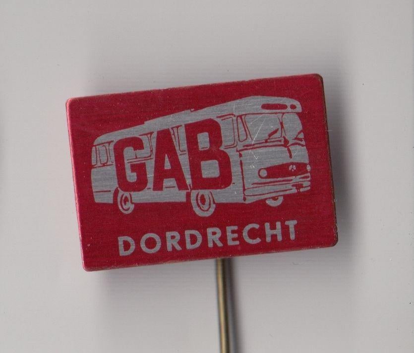 GAB Dordrecht Bus Mercedes Benz speldje, Gebruikt, Niet vindbaar, Niet vindbaar, Speldje of Pin