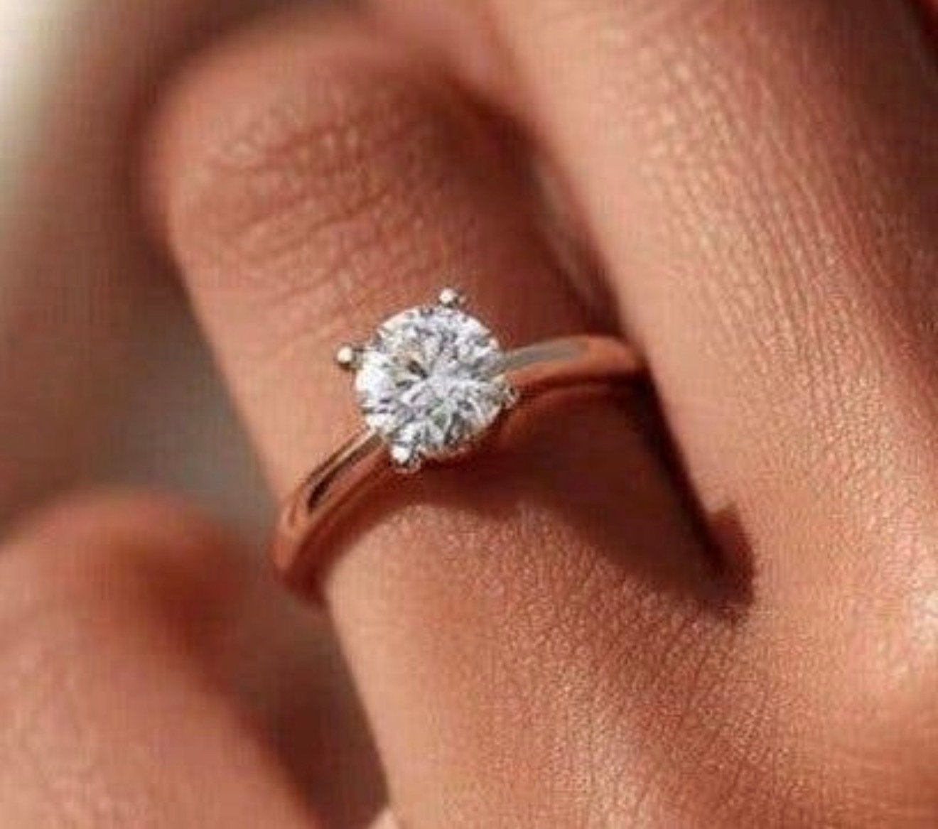 Nieuwe gouden ring met VS diamant van 2.00ct en certificaat!, Nieuw, Ophalen of Verzenden, 17 tot 18, Met edelsteen