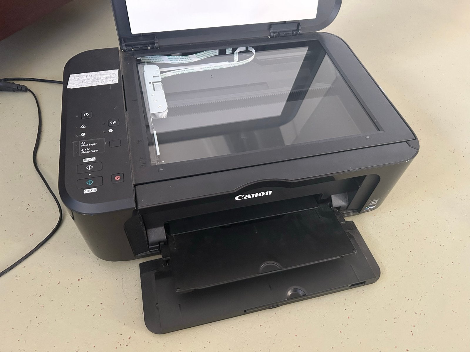 Printer met defecte automatische papierinvoer (zelf te repar, Computers en Software, Printers, Inkjetprinter, All-in-one, Kleur printen