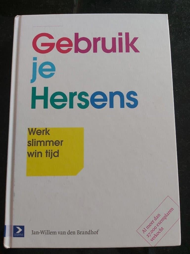 Boek: Gebruik je hersens, Ophalen of Verzenden, Zo goed als nieuw