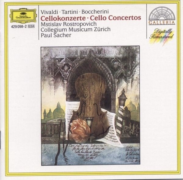 Vivaldi • Tartini• Boccherini Cellokonzerte CD, Gebruikt, Overige typen, Ophalen of Verzenden, Vivaldi