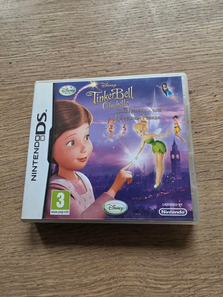 Disney TinkerBell Clochette Nintendo DS, Spelcomputers en Games, Games | Nintendo DS, 1 speler, Ophalen, Gebruikt, Vanaf 3 jaar