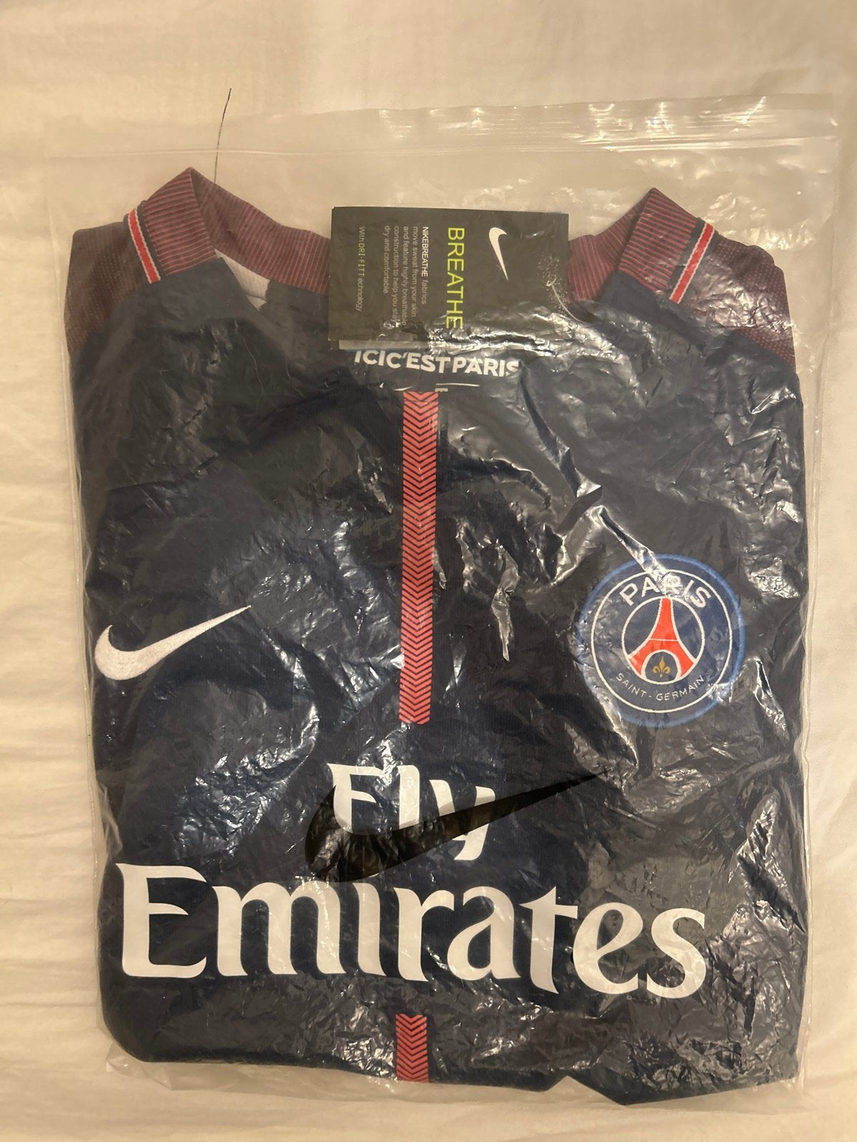 PSG thuisshirt 2016/17 Mbappe 29 Maat M, Kleding | Heren, Verzenden, Nieuw, Voetbal
