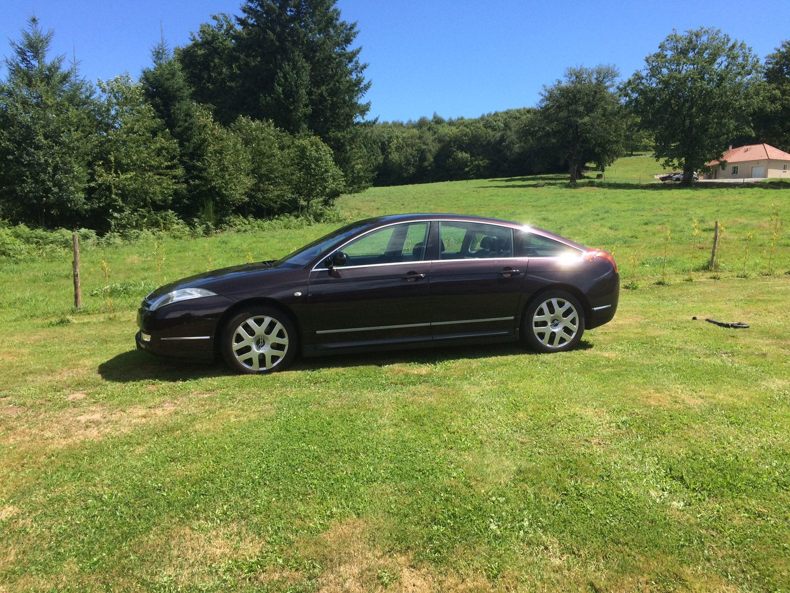 Citroën C6 3.0 V /Lignage Automaat Ganache int zwart leer, Auto's, C6, 2946 cc, Origineel Nederlands, Particulier
