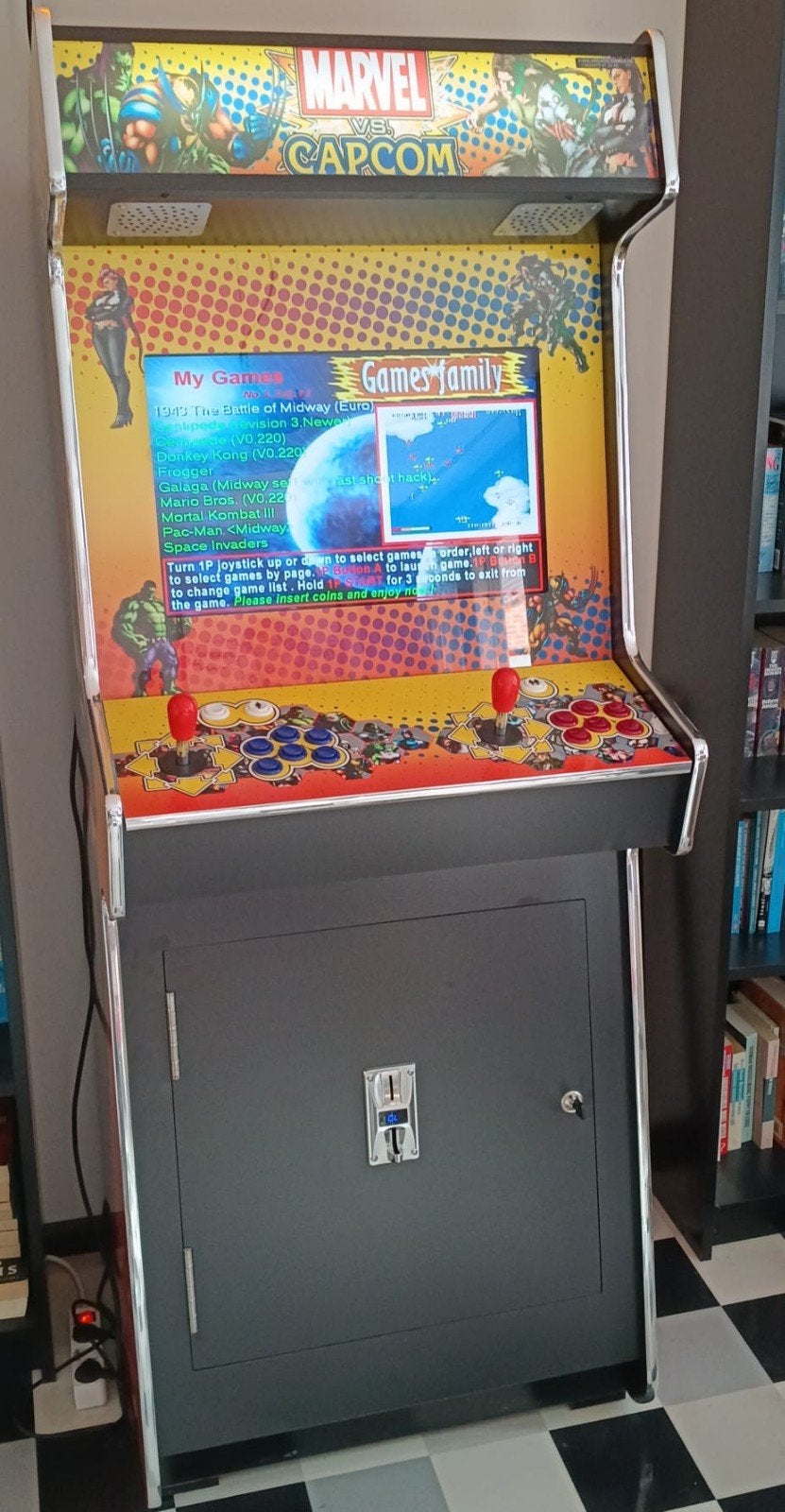 arcade gamecabinet  22inch lcd 3500 games vanaf 750 euro, Spelcomputers en Games, Ophalen, Overige genres, 2 spelers, Zo goed als nieuw