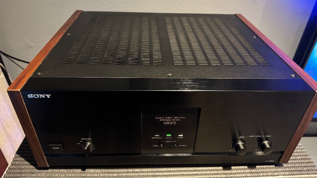 Sony TA-N80ES High-End Stereo Eindversterker, Ophalen, Zo goed als nieuw, Sony, 120 watt of meer