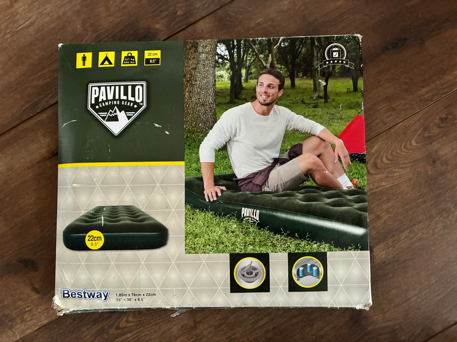 Bestway Pavillo Camping Gear Luchtbed 1-persoons, Ophalen, Nieuw, 1-persoons