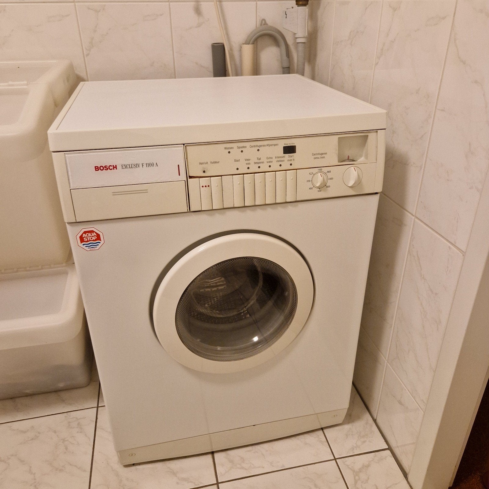 Bosch Wasmachine - Goede Staat, Ophalen, 6 tot 8 kg, Voorlader, 85 tot 90 cm