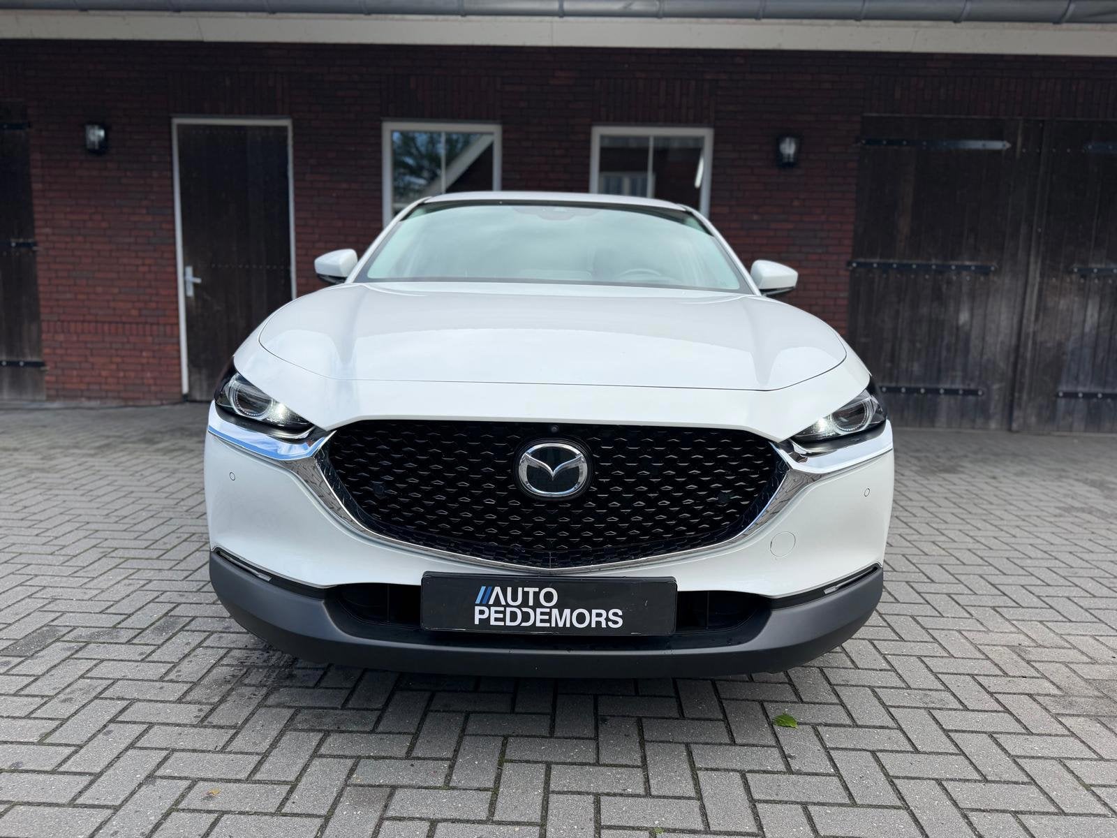 Mazda CX-30 2.0 e-SkyActiv-X M Hybrid Luxury | Trekhaak| ACC, Auto's, Mazda, 1998 cc, 15 km/l, Gebruikt, Zwart