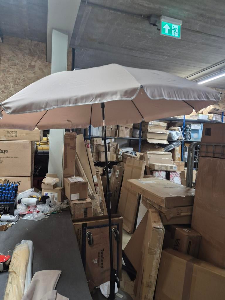 parasol rond nieuw, Ophalen, Nieuw