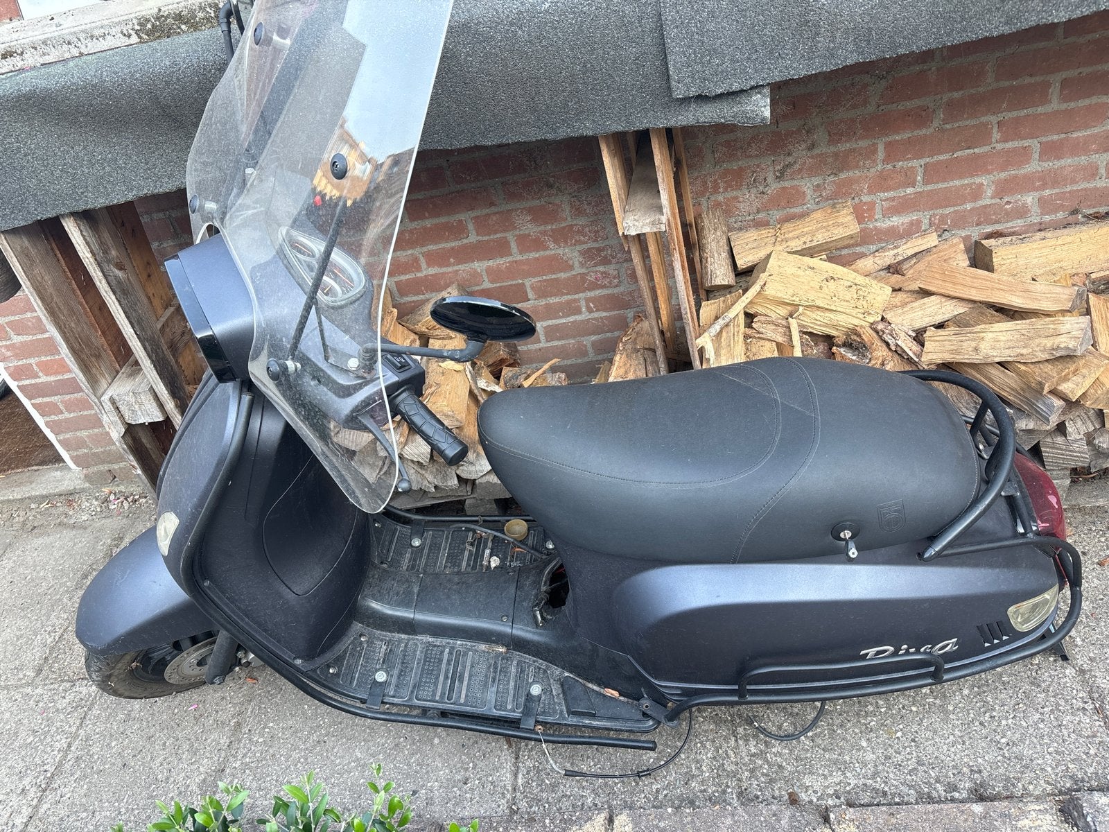 Riva scooter met blok - onbekende staat, Ophalen of Verzenden, Gebruikt, Overige merken