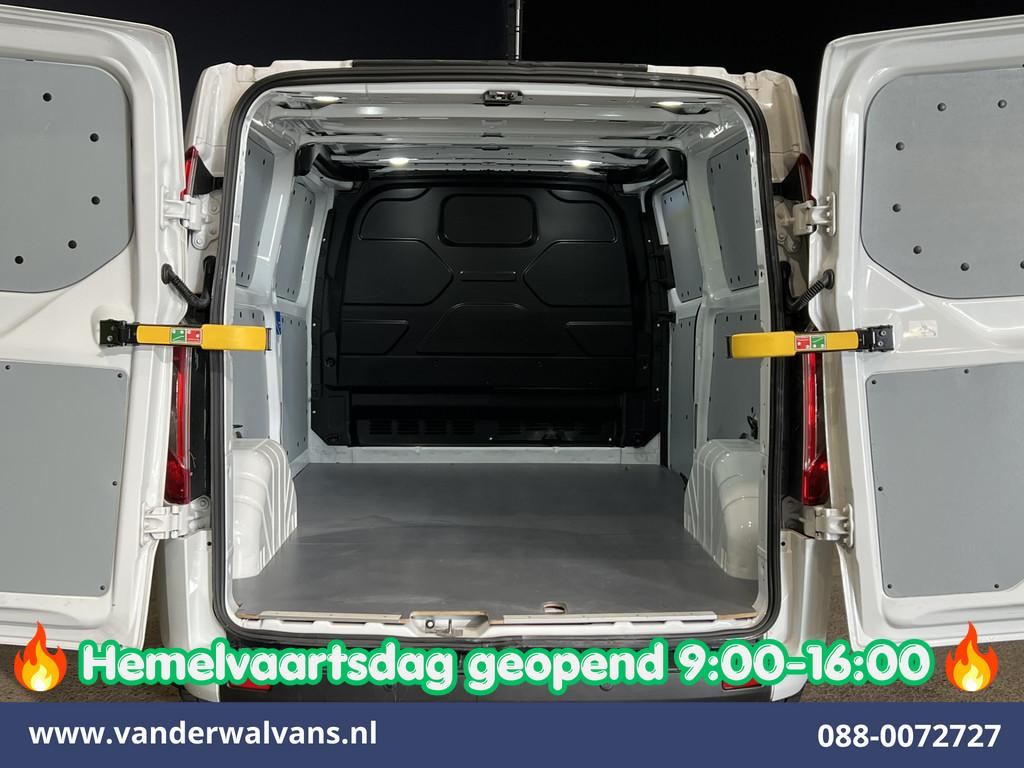 Ford Transit Custom 2.0 TDCI L2H1 Euro6 Airco | Camera | LED, Voorwielaandrijving, 4 cilinders, 2800 kg, Wit