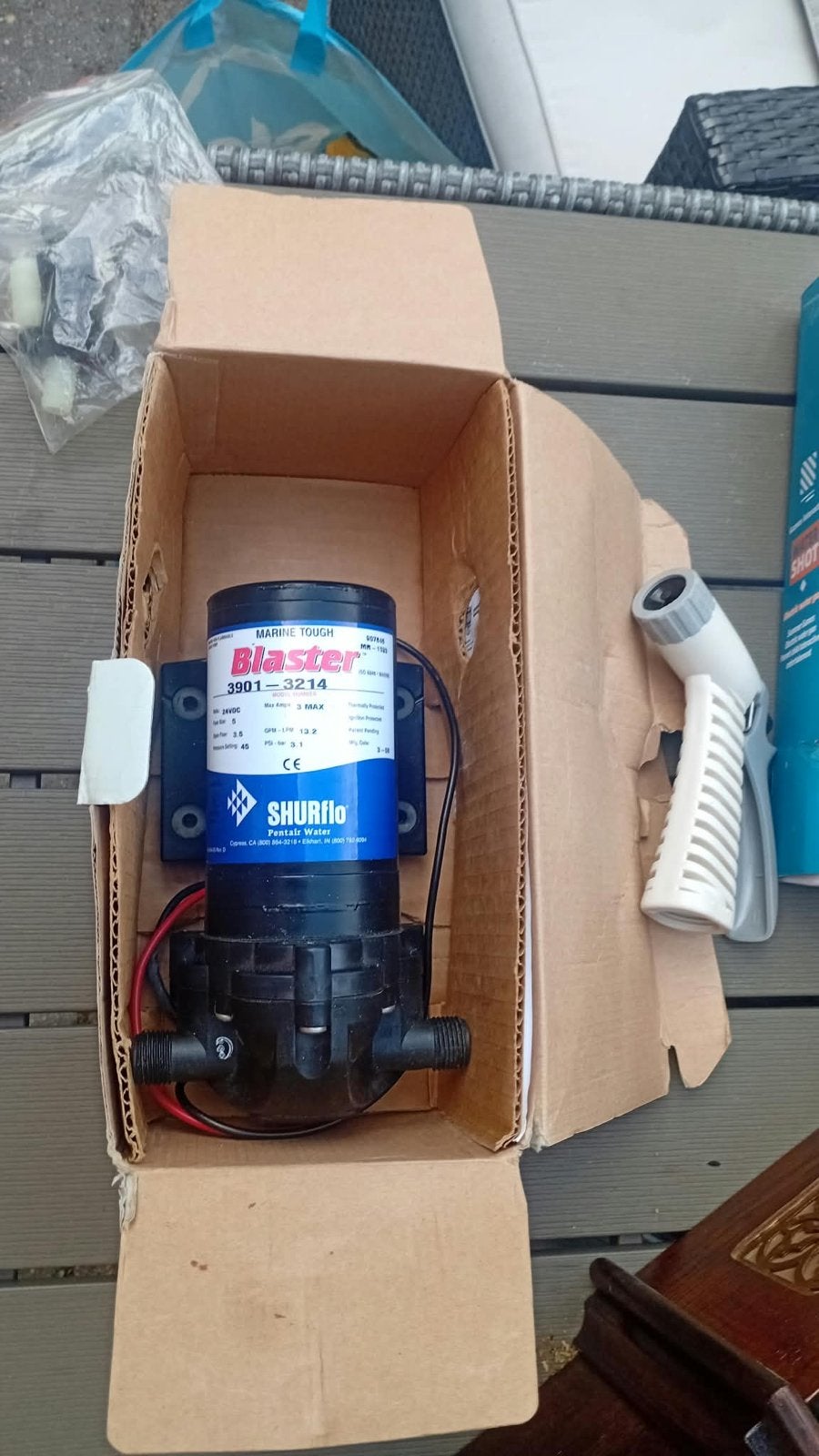 SHURflo Blaster 3901-3214 Washedown Pomp, Ophalen of Verzenden, Nieuw, Motor en Techniek