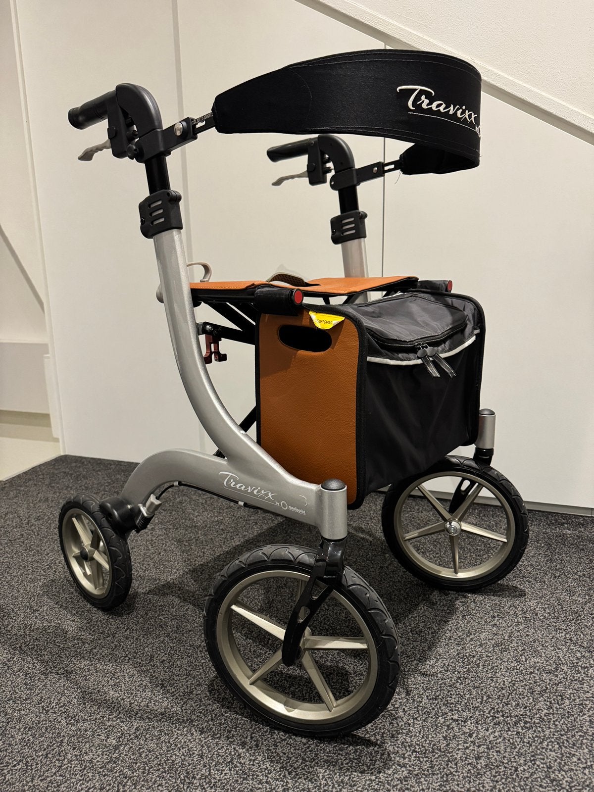 Travixx Traveller Medipoint rollator - Topstaat!, Ophalen, Lichtgewicht, Zo goed als nieuw