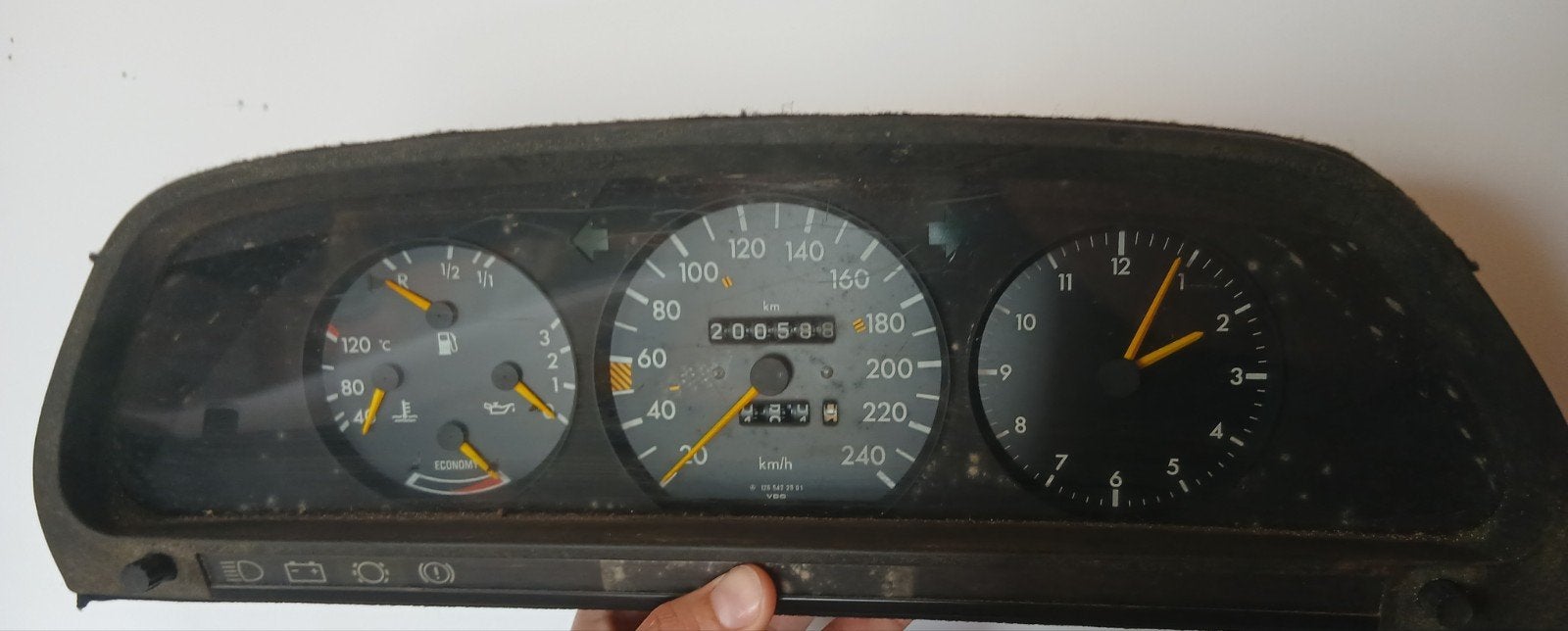 kilometerteller w126, Ophalen of Verzenden