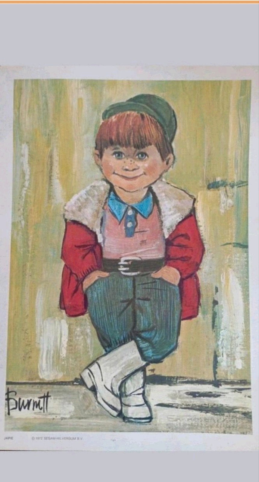 Copy van schilderij van Burnett
Japie, Ophalen of Verzenden