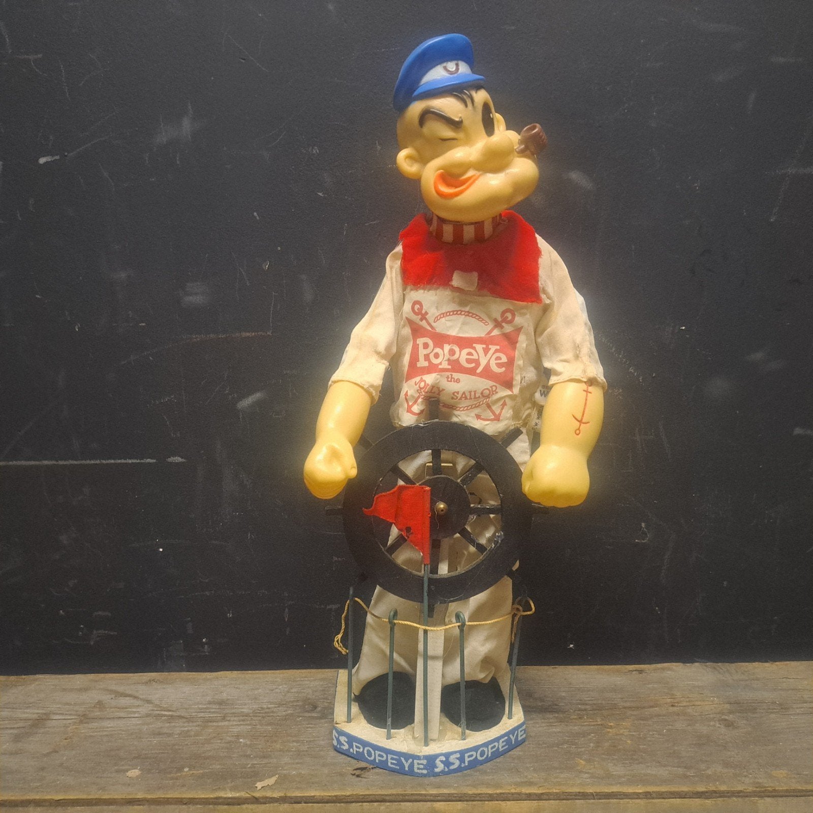 Vintage Muzikale Popeye Pop jaren '50, Antiek en Kunst, Ophalen of Verzenden
