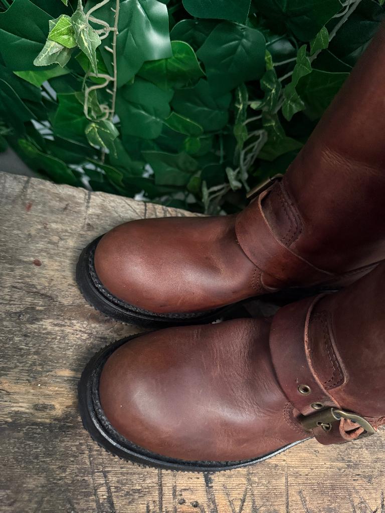 geweldig mooie vintage retro biker boots van Sendra maat 39, Bruin, Nieuw, Ophalen of Verzenden, Sendra