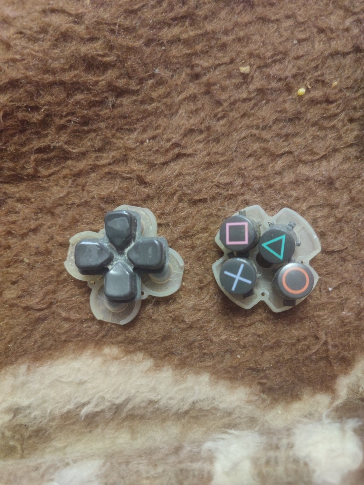 PlayStation 4 DualShock 4 controller knoppen en rubberen gel, Ophalen, Gebruikt, Met 1 controller, Original