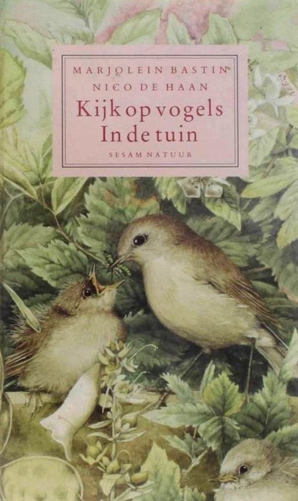 Marjolein Bastin- Kijk op vogels in de tuin ( incl.verz.), Ophalen of Verzenden, Zo goed als nieuw, Vogels, Marjolein Bastin