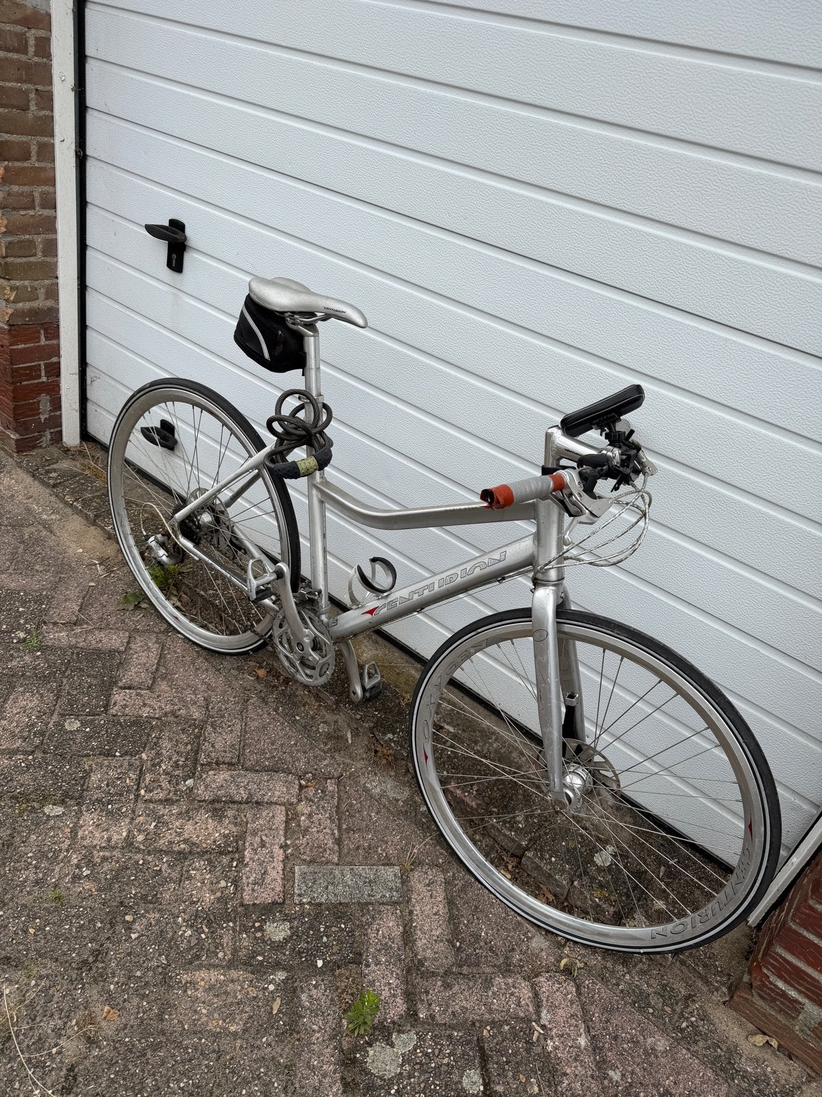 Centurion Hybride Fiets - Zilver, 28 inch, Gebruikt, Schijfrem, Ophalen