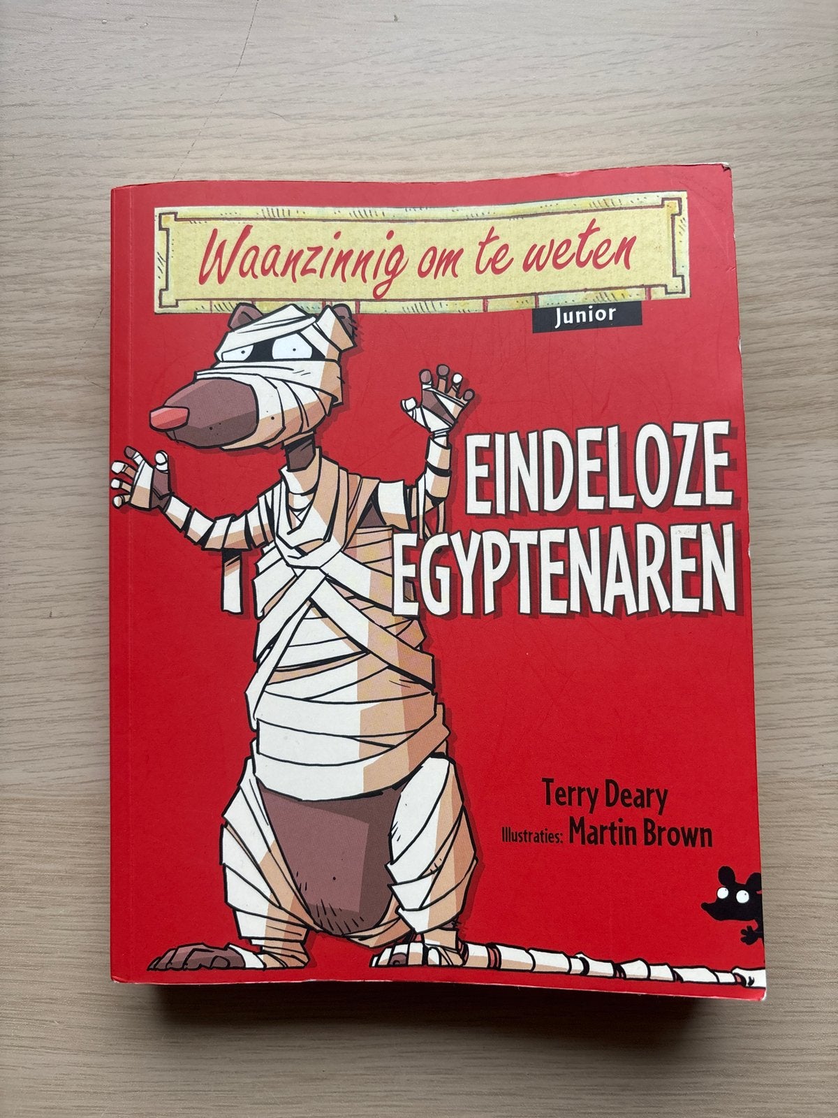 Terry Deary - Eindeloze Egyptenaren, Non-fictie, Ophalen of Verzenden, Zo goed als nieuw, Terry Deary