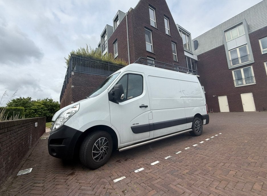 Renault Master 2.3D 92KW 2013 N1, Auto's, Bestelauto's, 13 km/l, Euro 5, Zwart, 4 cilinders