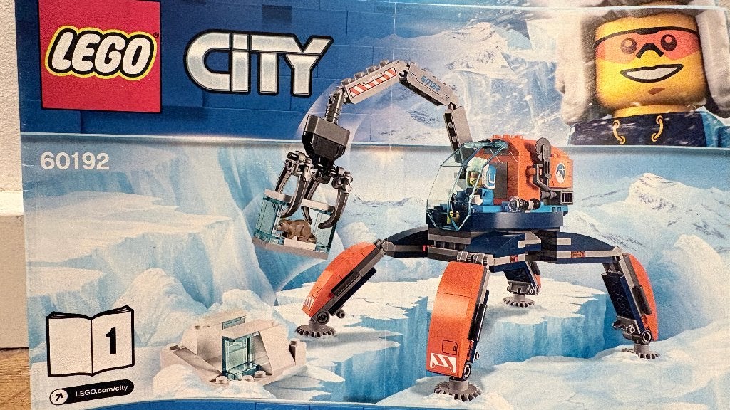 Lego City 60192 Arctic Scout Mobiel hijskraan, City, Lego, Ophalen of Verzenden, Zo goed als nieuw
