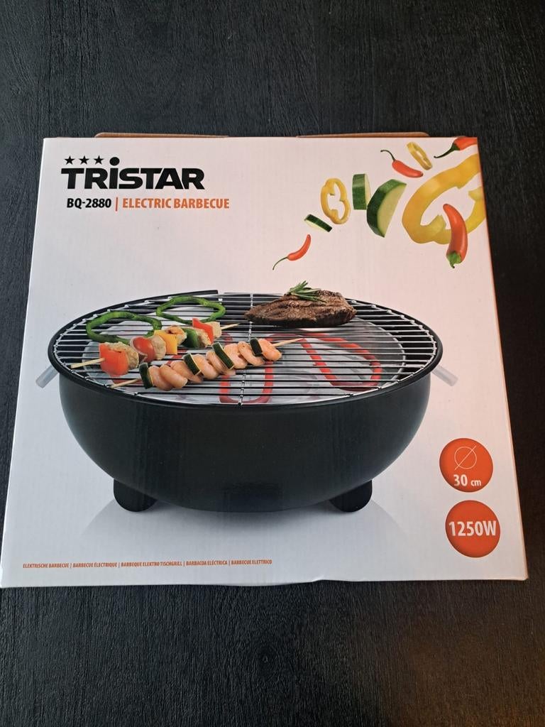 Nieuwe Tristar BQ-2880 elektrische barbecue., Ophalen of Verzenden, Nieuw, Tristar
