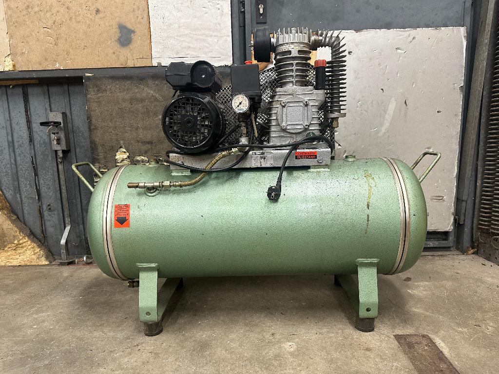 Creemers compressor, Ophalen, Gebruikt, 6 tot 10 bar, 25 tot 100 liter