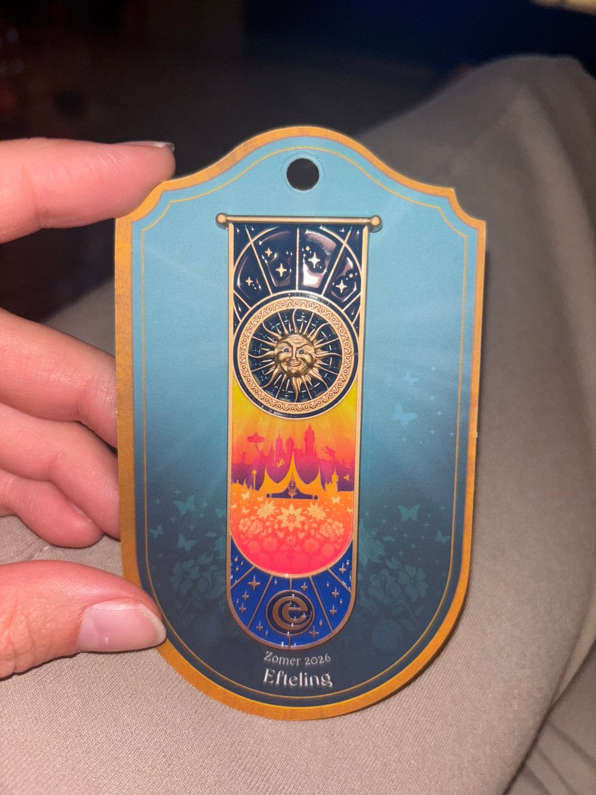Zomer pin efteling nr 5, Verzamelen, Efteling, Ophalen, Nieuw, Button of Speldje