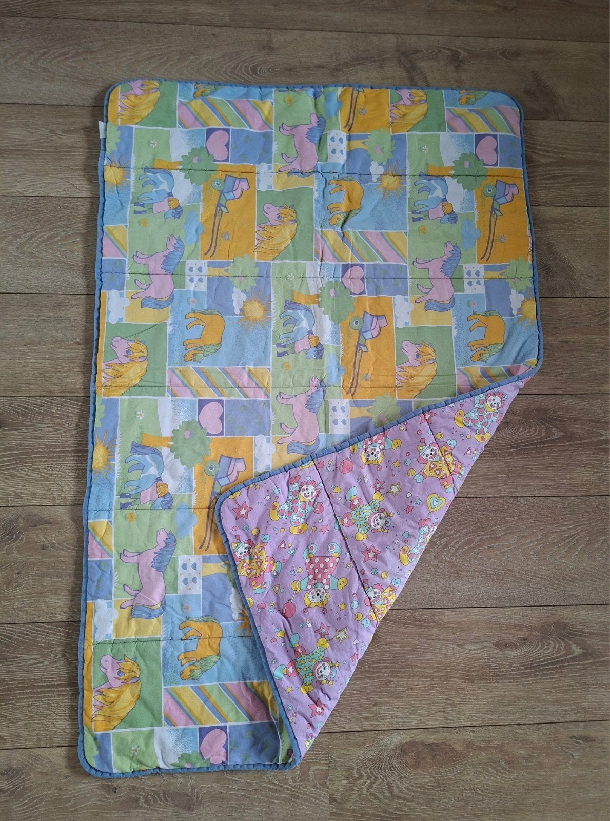 Boxkleed TimStar Line 140x90 vintage speelkleed retro sprei, Ophalen of Verzenden, Gebruikt