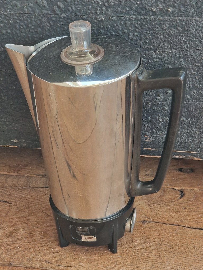 Vintage retro Daalderop pruttelpot /percolator, Ophalen of Verzenden, Gebruikt