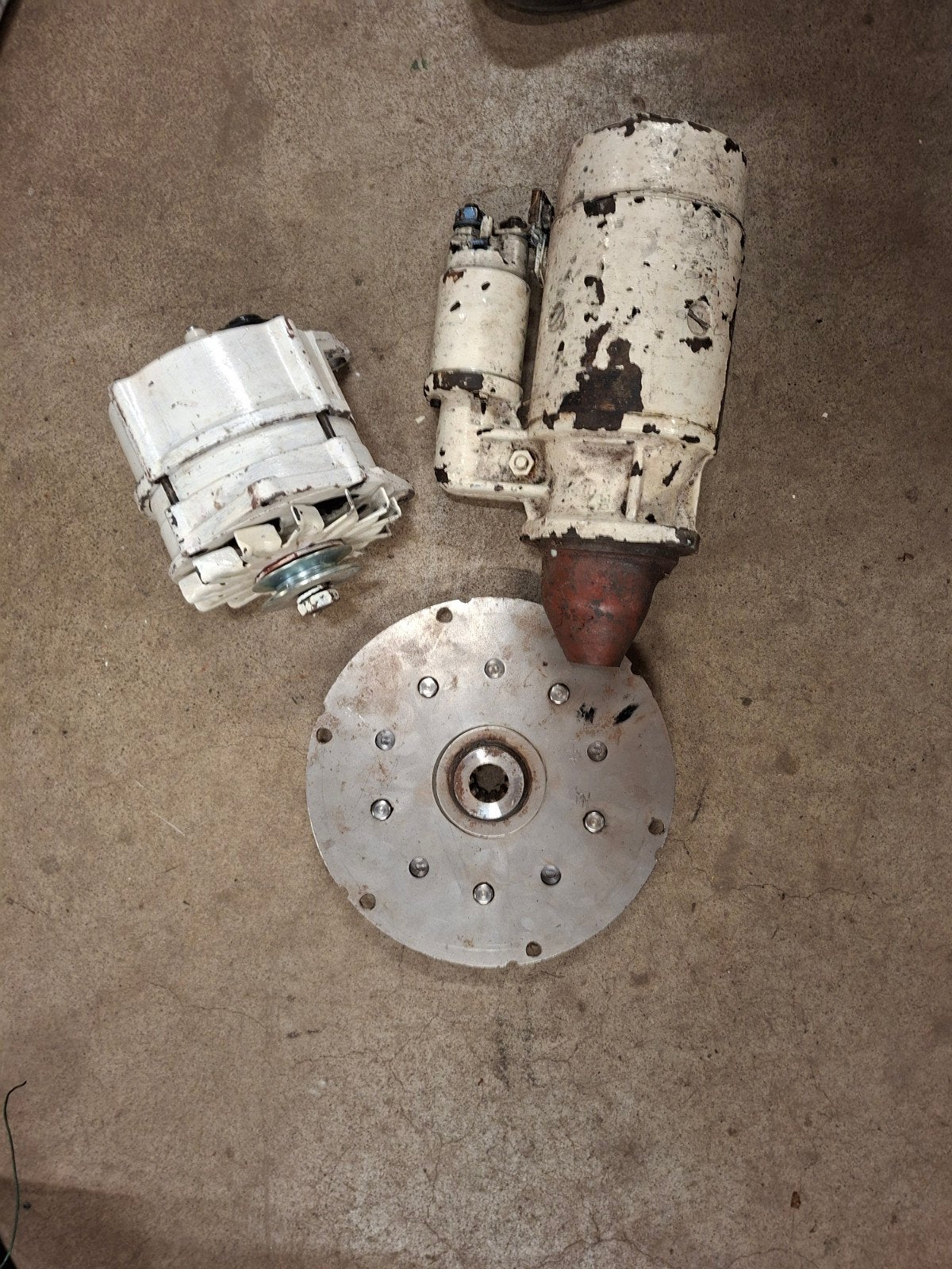 Tk Mercedes OM636 startmotor en onderdelen., Ophalen, Gebruikt, Motor en Techniek